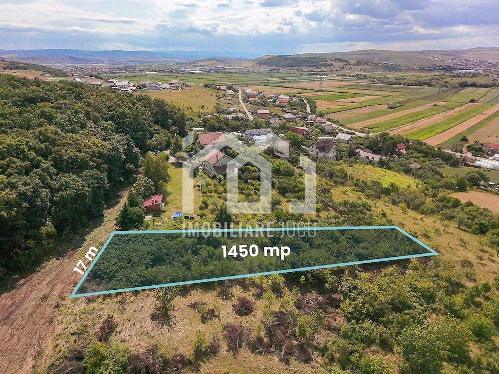Teren intravilan – 1.450 mp | Jucu de Sus, marginea pădurii