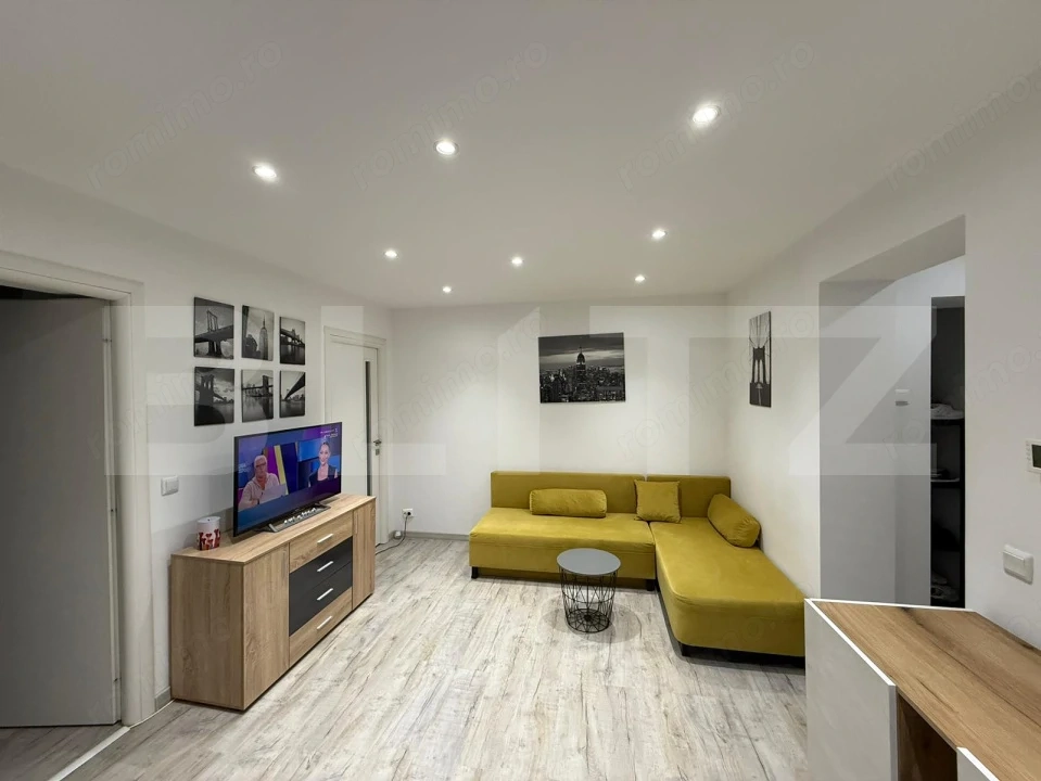 Apartament cu 3 camere, renovat, 52 mp, etaj 1, zona Hotel Ramada