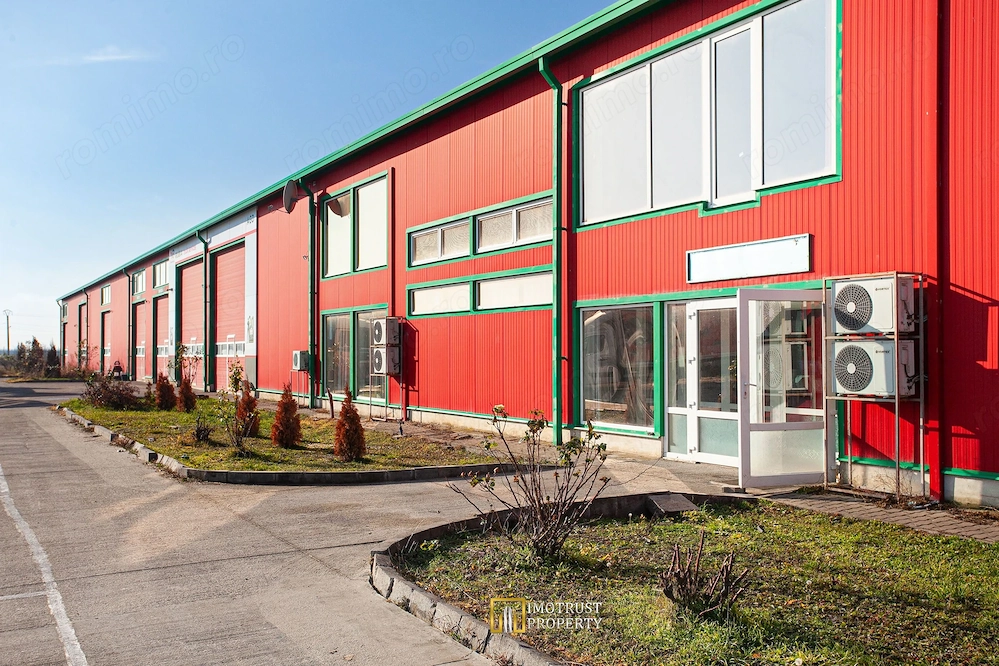 Hală industrială de închiriat în Horia, Arad – 367 mp, acces TIR