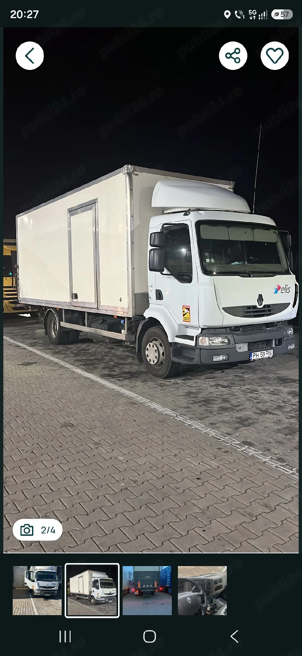 Angajez sofer categoria C camion 12 t