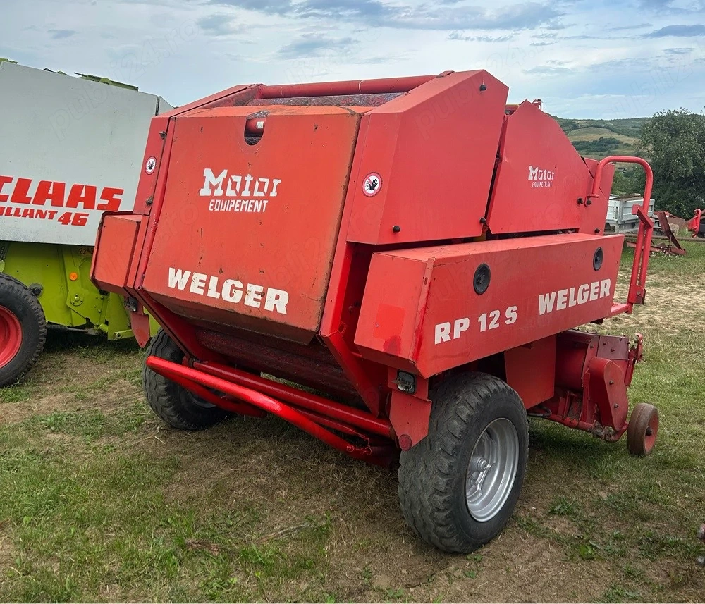 Presa rotunda welger rp 12 s pickup mare , 120x120  , legare  2ate 