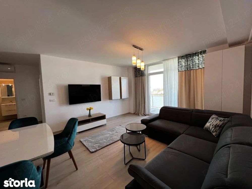 Apartament 2 camere Bloc Nou Soarelui total amenajat parcare subterana