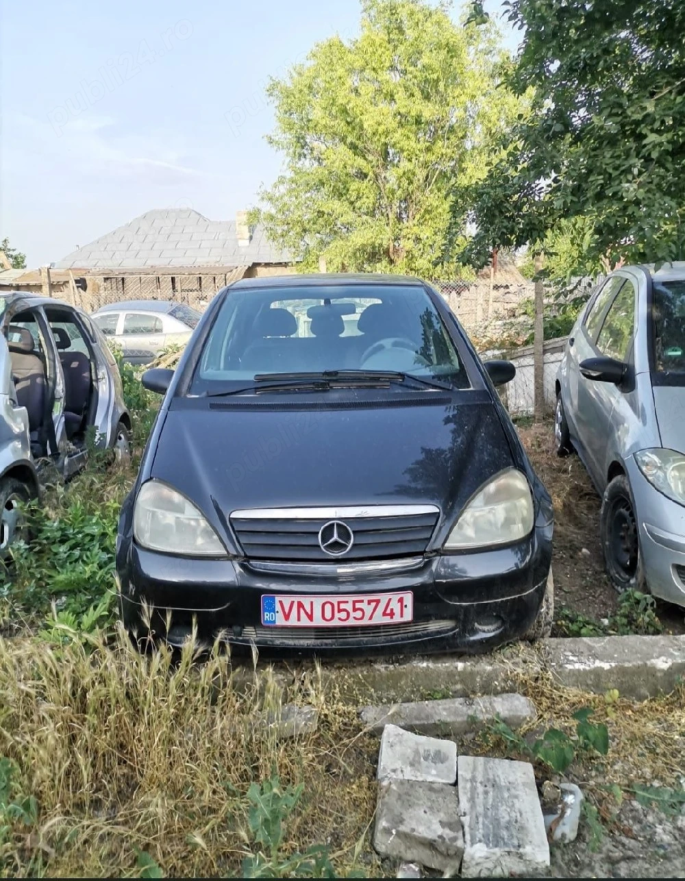 Bot față: aripă, capotă,  far Mercedes-Benz A Class