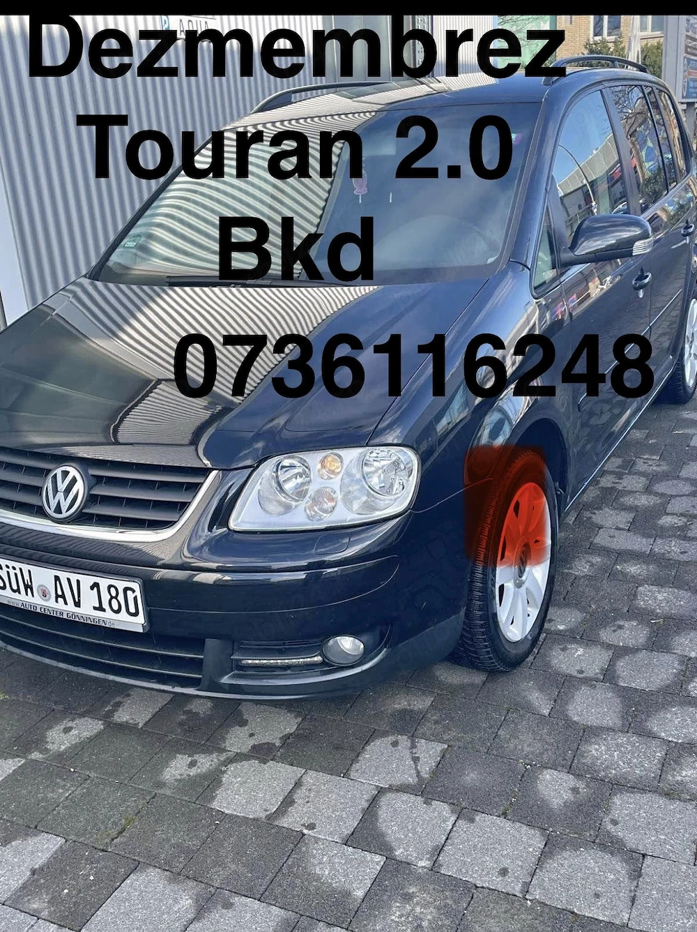 Dezmembrez WV Touran 2.0 BKD