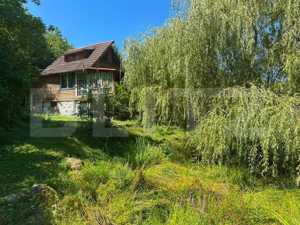 Cabană cu pescărie și natură, oază de liniște, în satul Hondol