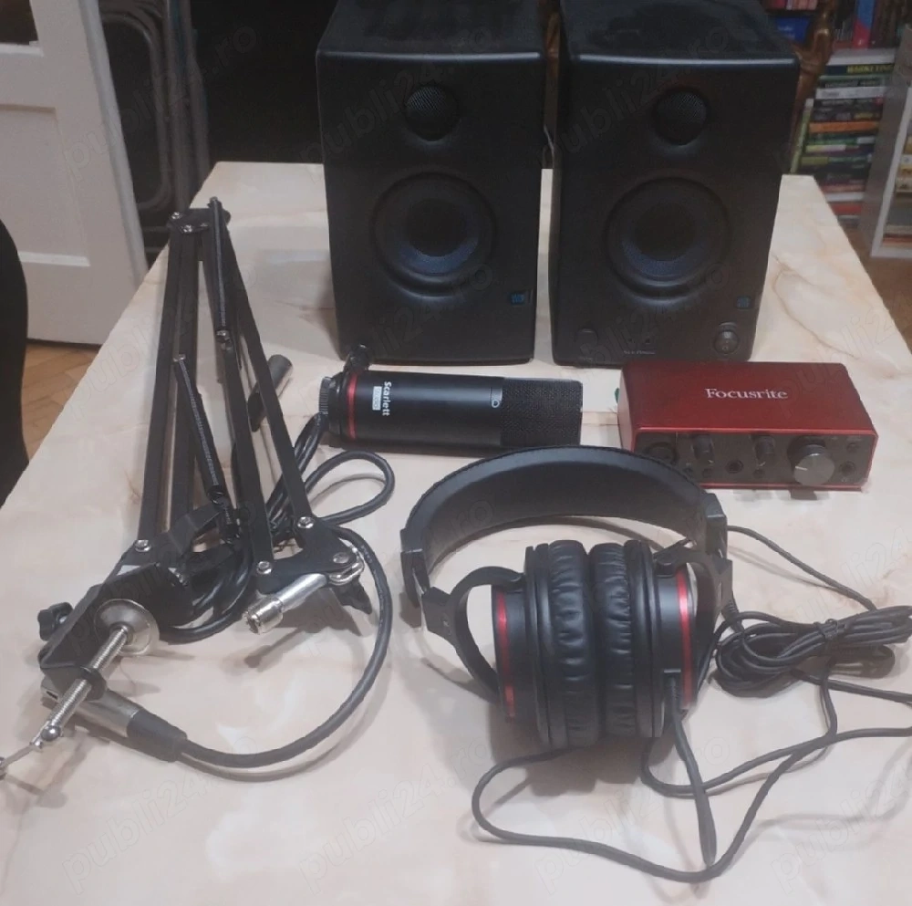echipament muzica studio