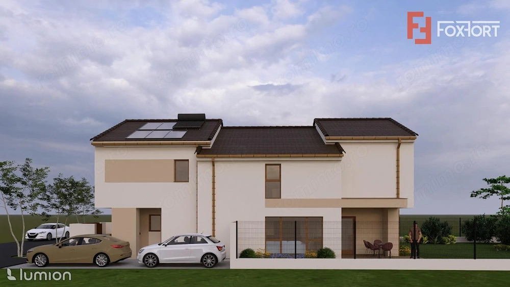 Duplex cu 4 camere de vanzare in localitatea Dumbravita