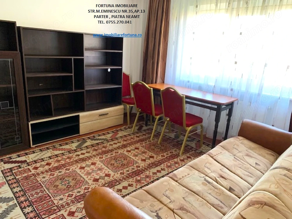 Apartament 2 camere, loc parcare, zona Centrala- Inspectoratul Scolar, Piatra Neamt
