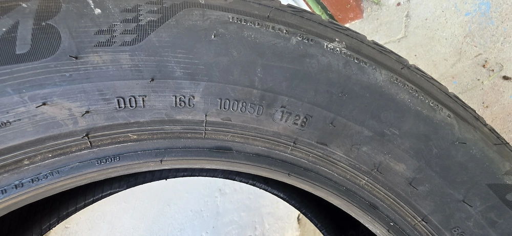 Vând set 4 Anvelope NOI Bridgestone Turanza Eco Enliten 225/65 R17 102V - DOT 2026, 0 km, 2000 RON