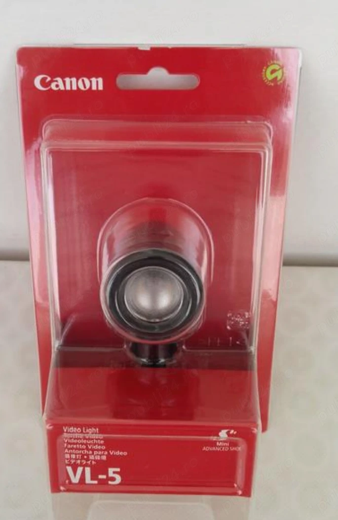  Vand lampa video originala Canon VL-5 (Japan),noua in cutie. 