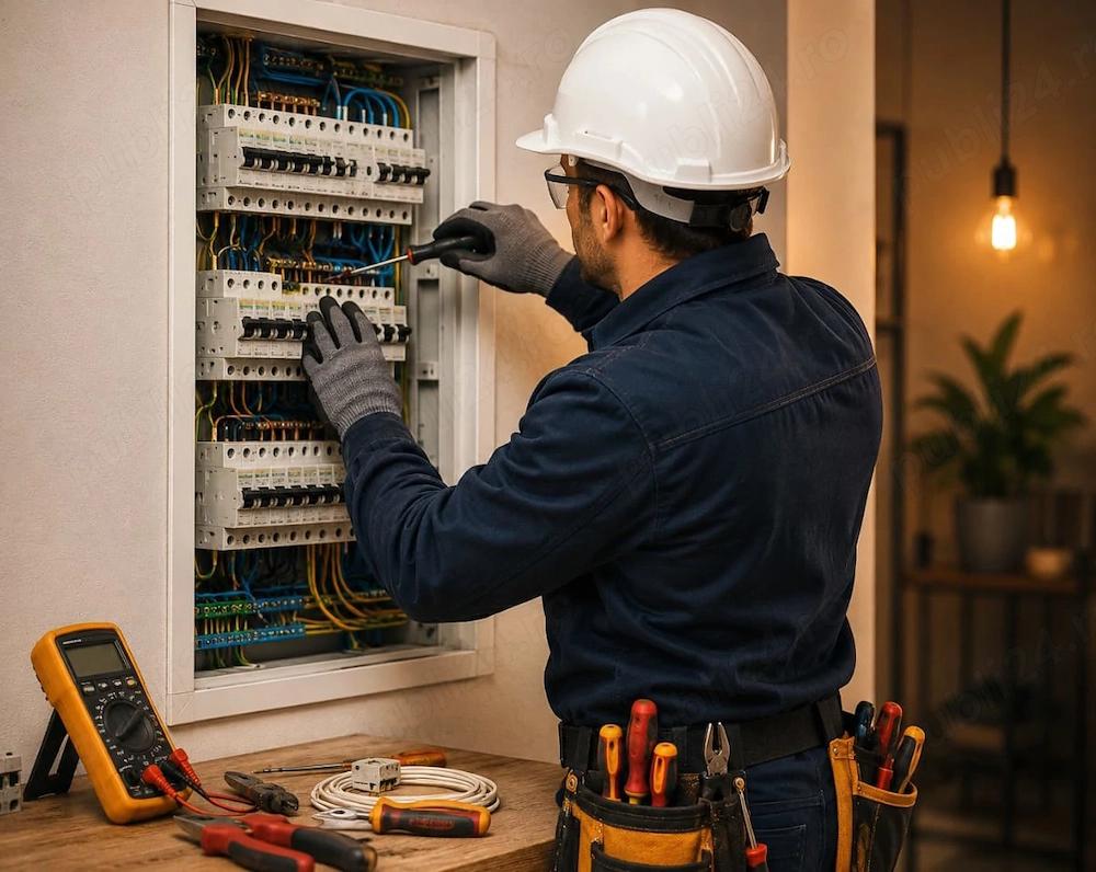 Electrician cu minim 2 ani experienta Sef de echipa