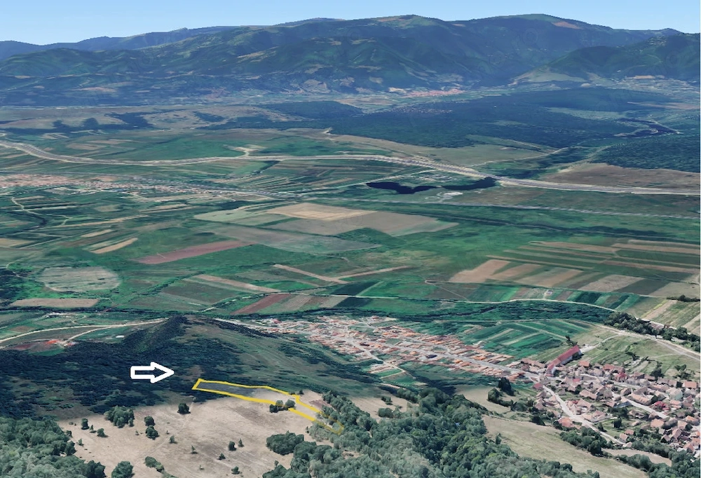 Teren extravilan 5500 mp, la padure zona Selimbar (Mohu)