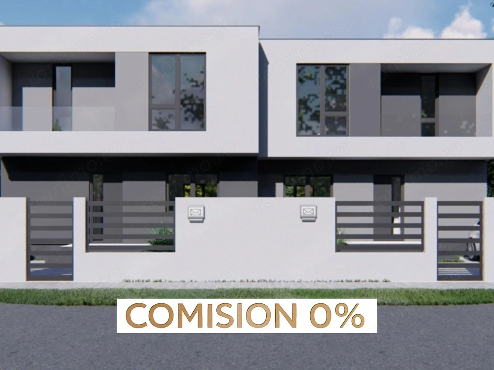 COMSION 0%, Duplex 4 Camere, Cartier NOU, 117 mp, 330mp Teren, SACALAZ