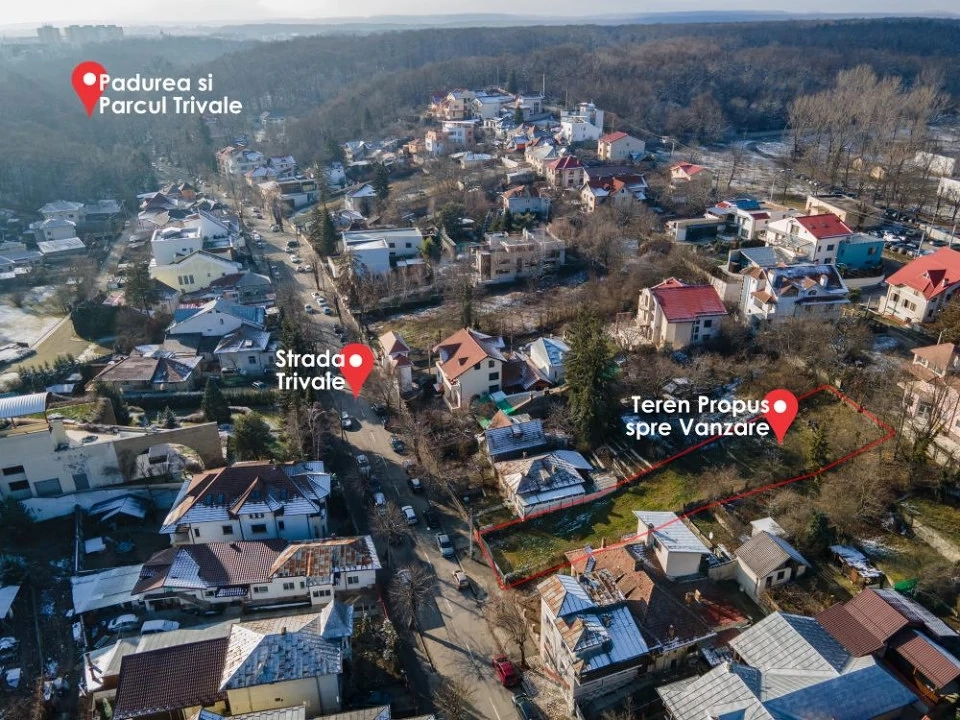 Teren situat pe strada Trivale, unic in Pitesti
