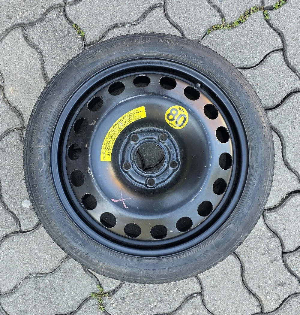 Roata rezerva SLIM R16 OPEL Astra J, Zafira C, Insignia B