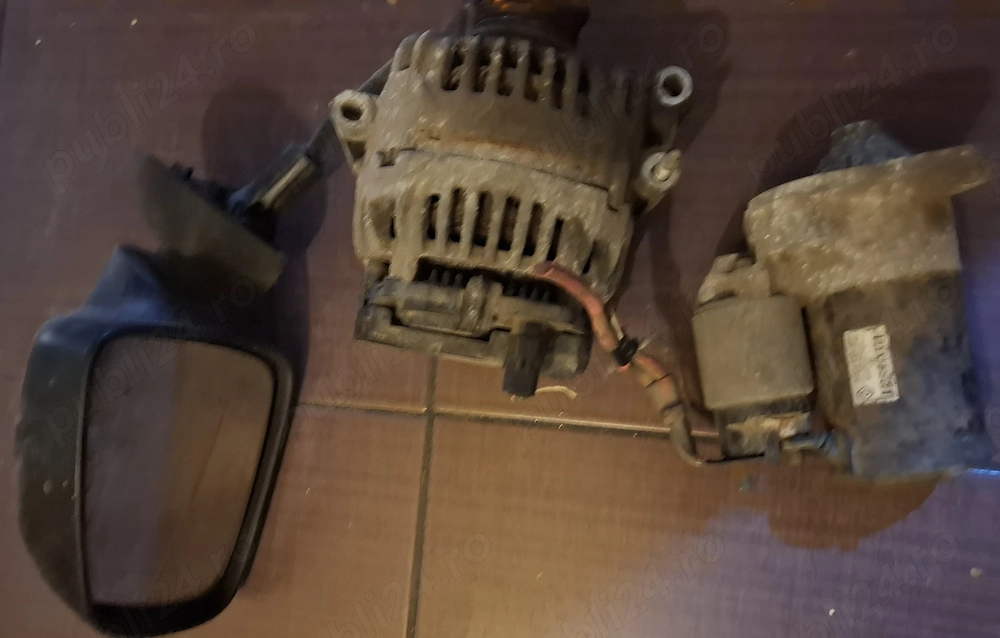 Vând elctromotor ,alternator ,radiator si roți de rezervă Logan din 2009