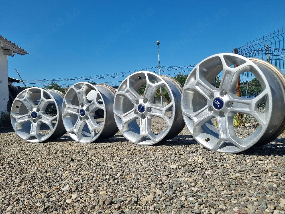 Jante R17 Aliaj 5x108 originale 7.5J ET 55 Ford Montaj inclus București 