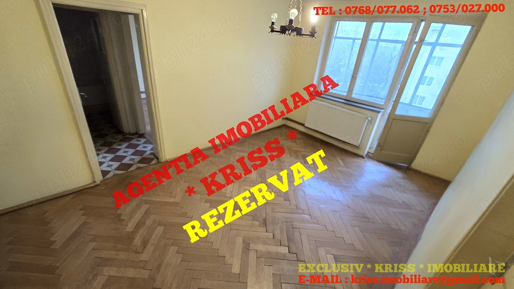 NOU Pe Piață! Apartament 3 Camere CRAIOVEI Confort 1 Semidecomandat Etaj 3 Liber Șc. Nr. 11 Centrală
