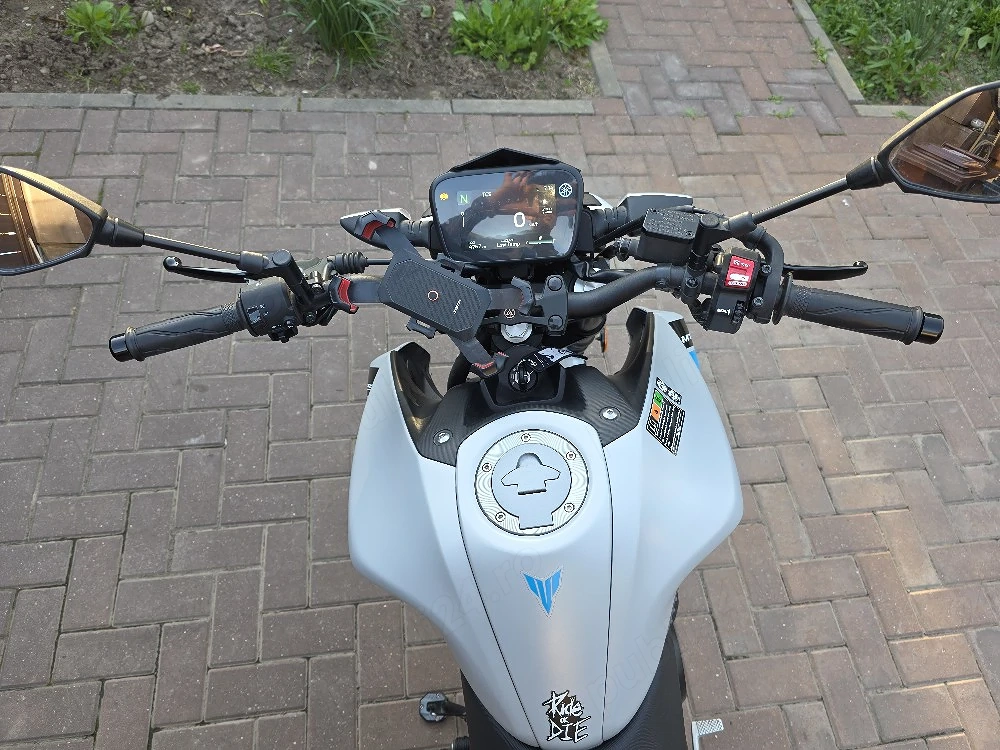 Motocicleta A1 16 ani Yamaha MT 125 2025 Ice Storm Hyper Naked (similar cu ktm duke honda cb125r, cf