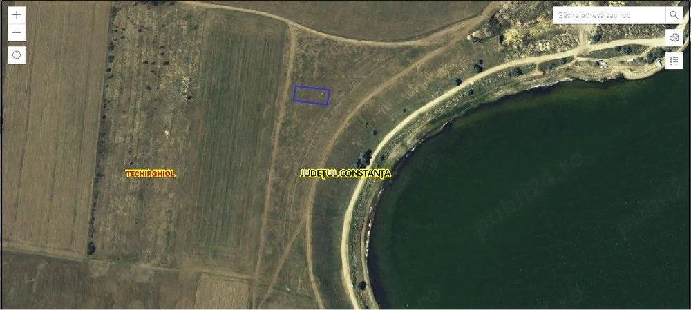 Teren 485 mp , primul lot la lac