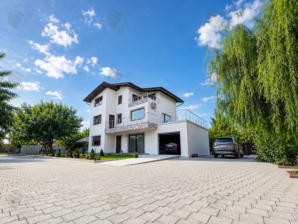 Casă individuală P+1+M | 200 mp utili | Teren 460 mp | Garaj | Popești-Leordeni | 269.000  
