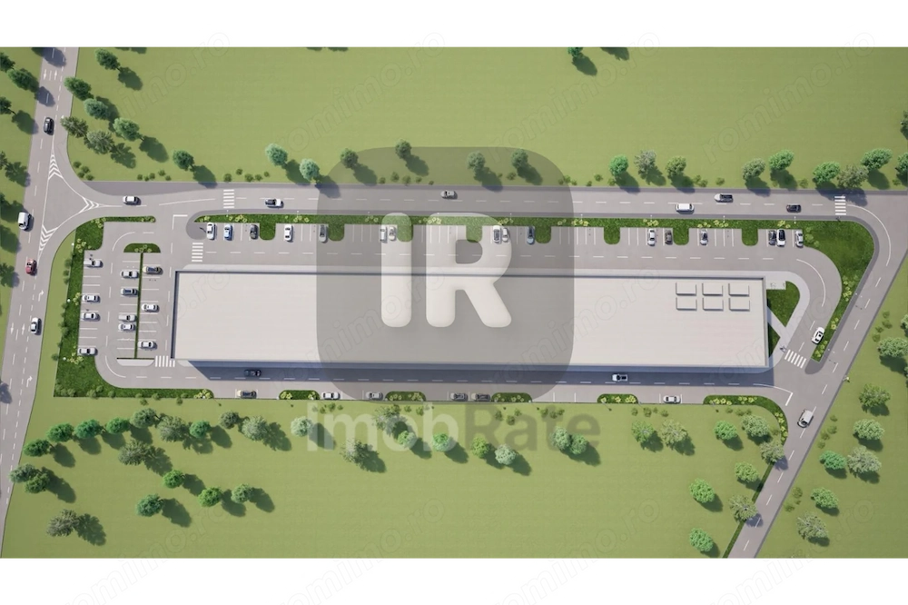 Teren 12.900 mp Bod | Nod Centură | Proiect autorizat hală 6.000 mp