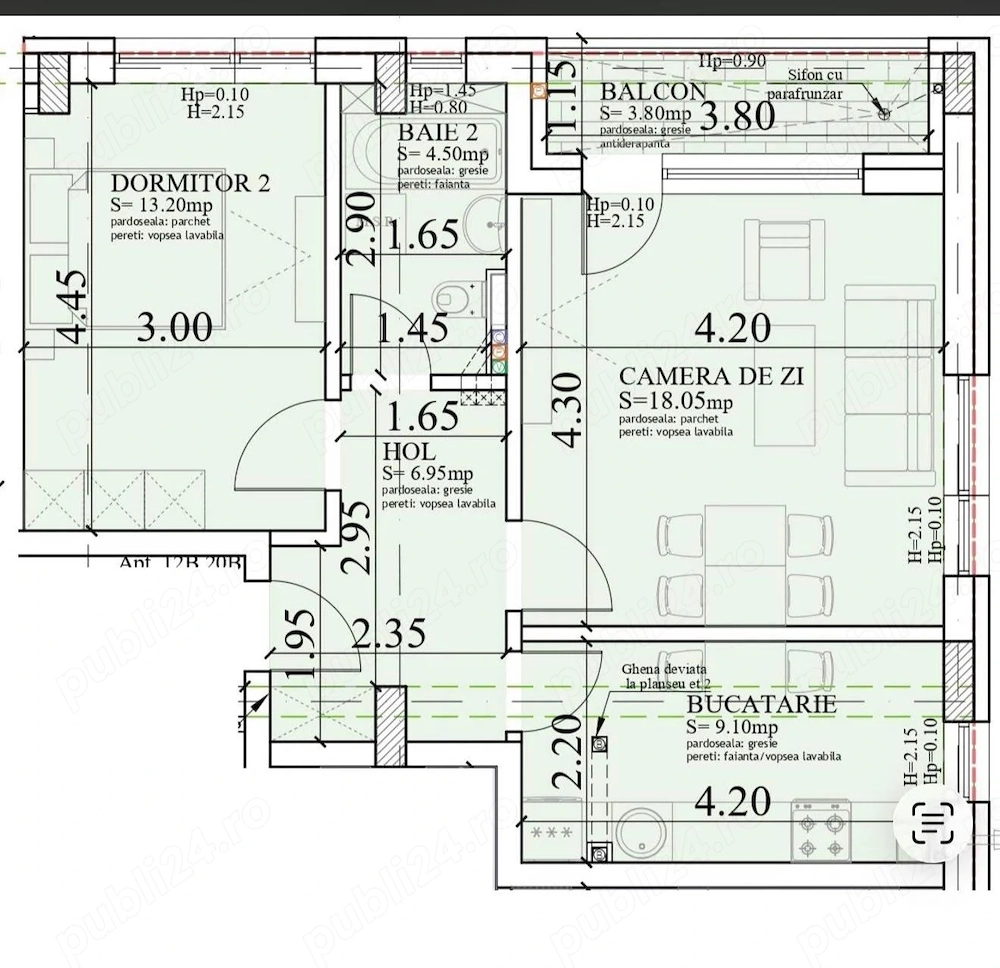 Theodor Pallady - apartament 2 camere