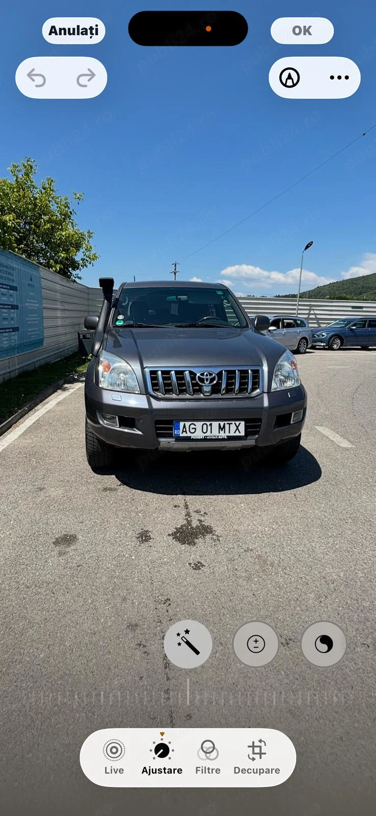 Toyota land cruiser j120 înmatriculată 4x4 diferențial blocabil