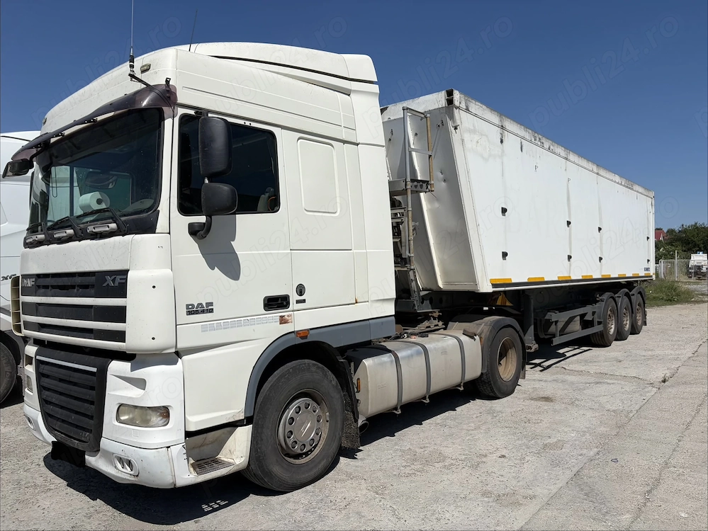 Vând ansamblu: DAF XF 105.410 + Schmitz Gotha 58 mc