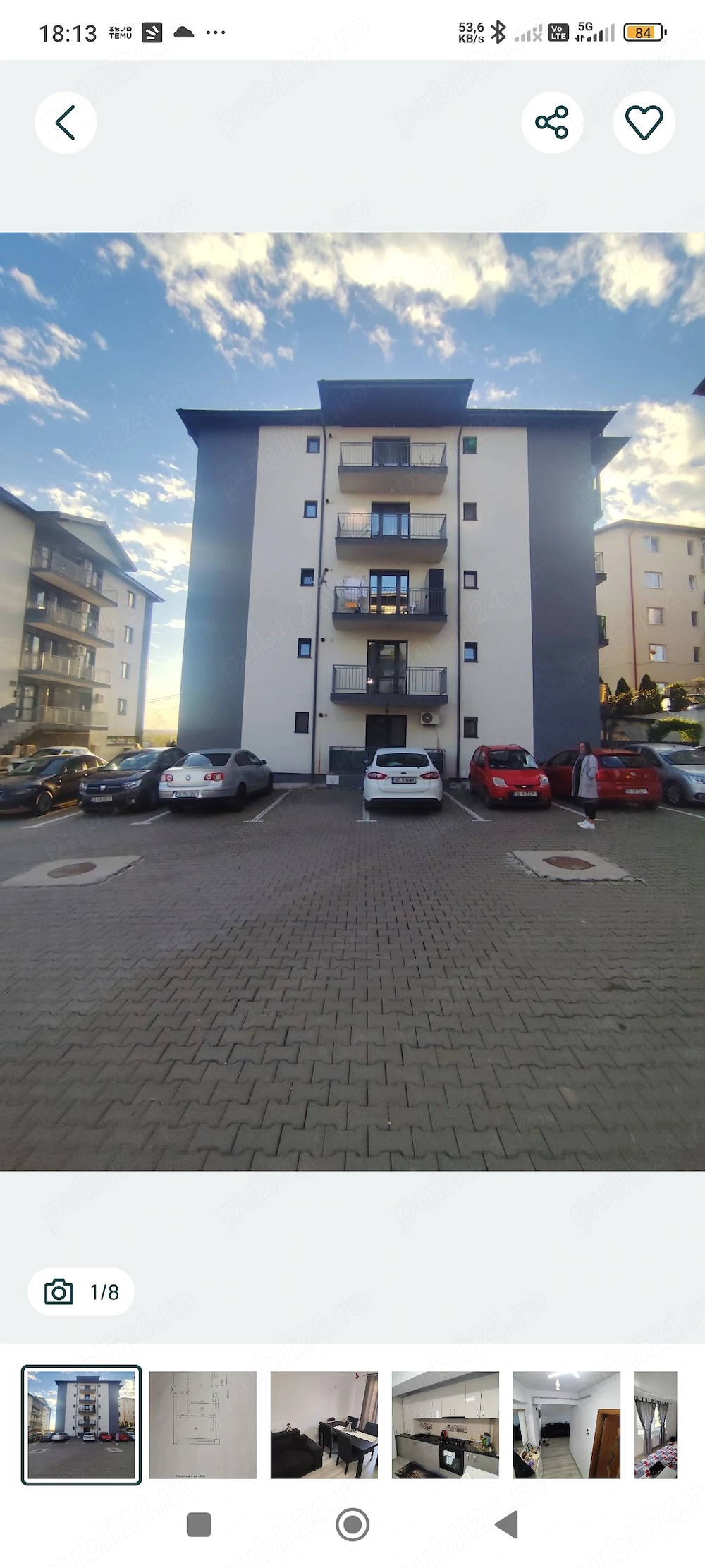 Apartament 2 camere Valea lupului 
