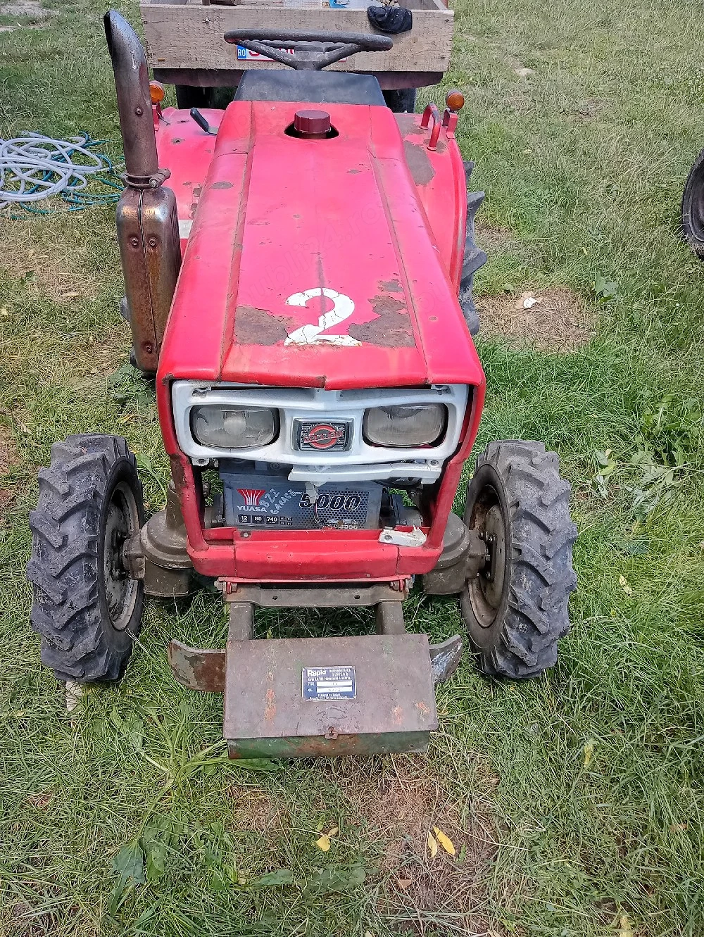vând tractoraș japonez yamaar 1401 in stare foarte buna de funcționare 