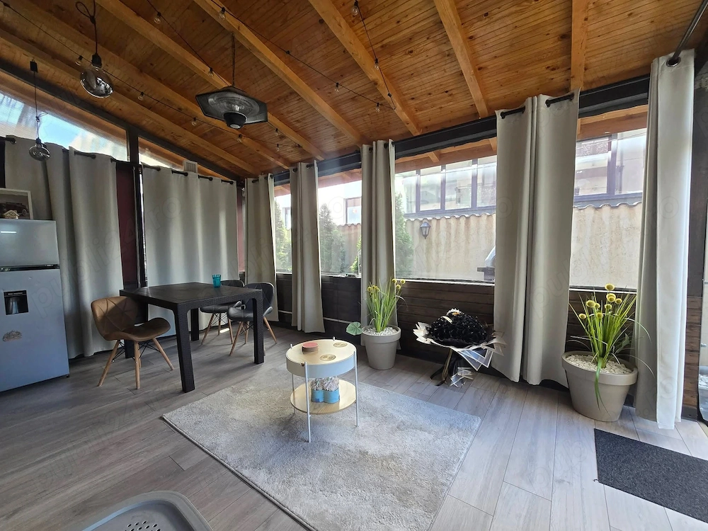 Apartament 2 Camere mobilat și utilat cu grădină + parcare ,Fundeni Dobroești 