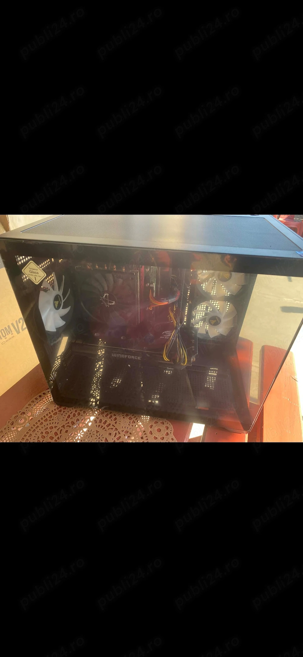 PC Gaming Panoramic i7 8700 | RTX 3060 12GB | 32GB RAM | Sursă Premium be quiet! (Sau Schimb)