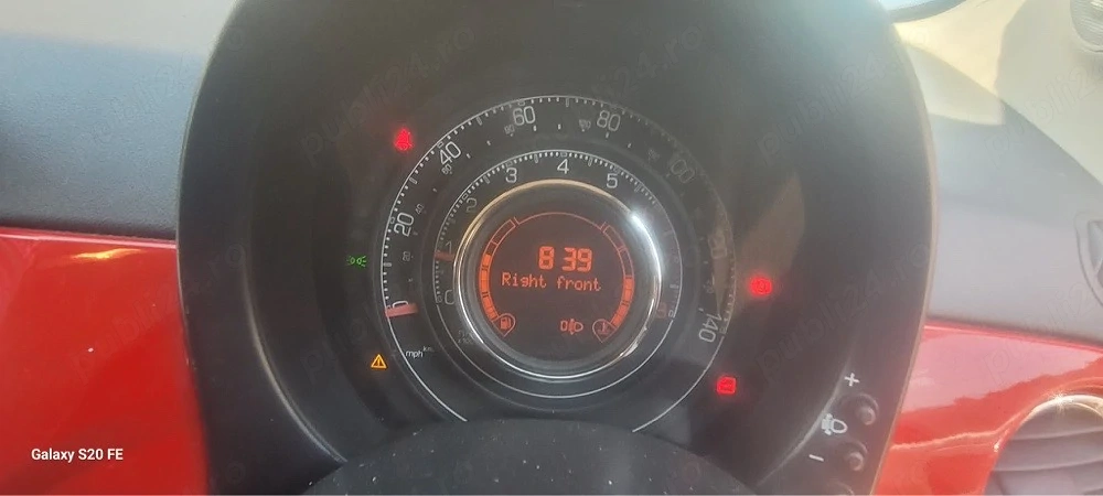 vand fiat 500 sport abarth