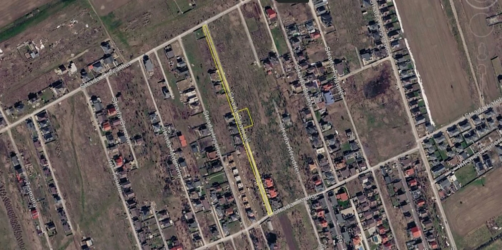 Teren intravilan de vanzare – 922,61 mp – Domnesti, Ilfov
