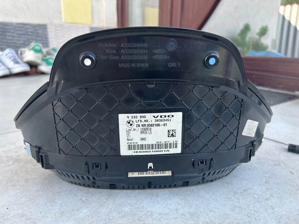 Bord / Ceasuri BMW Seria 4 F36 430d Gran Coupé – Original OEM VDO