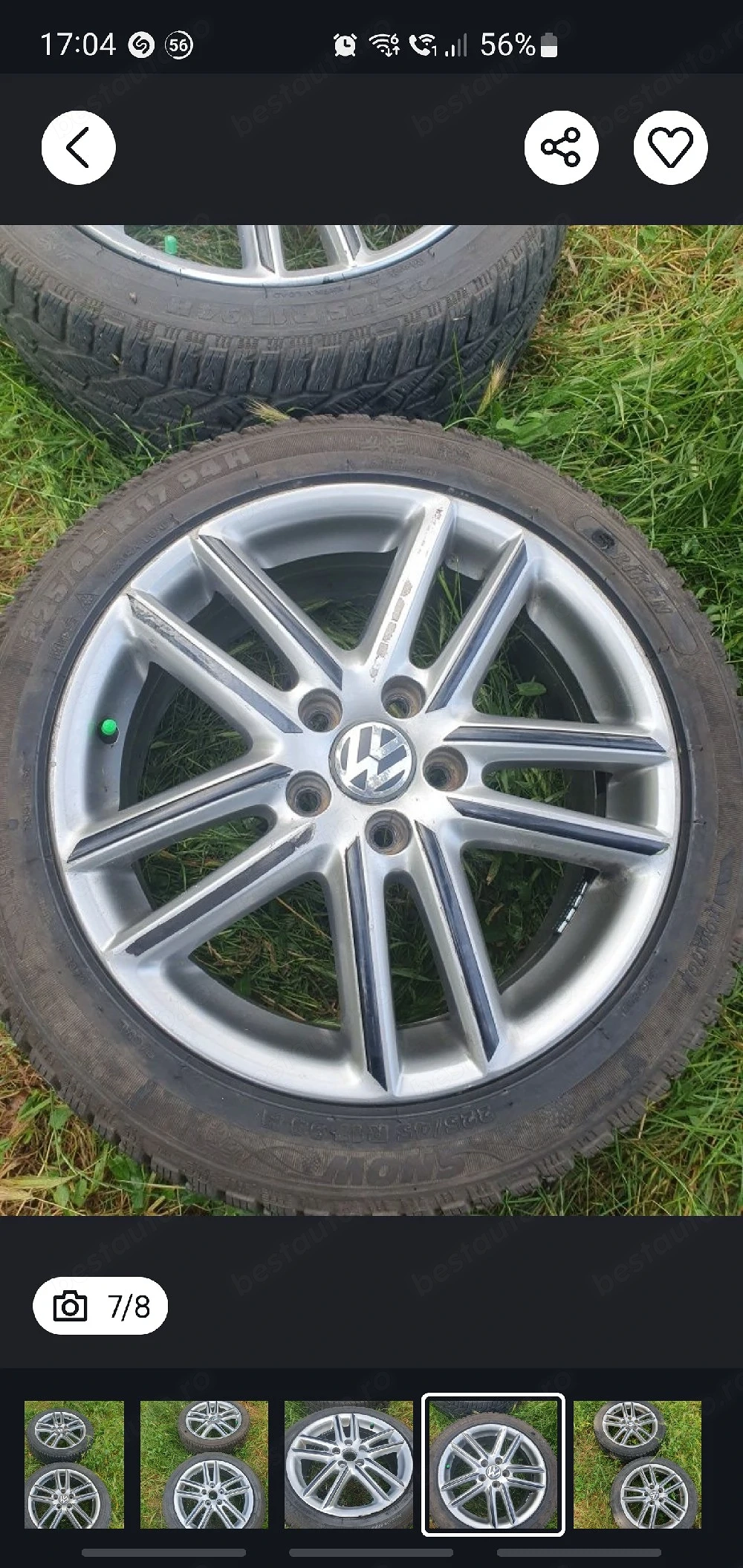 Vand jante volkswagen/audi.