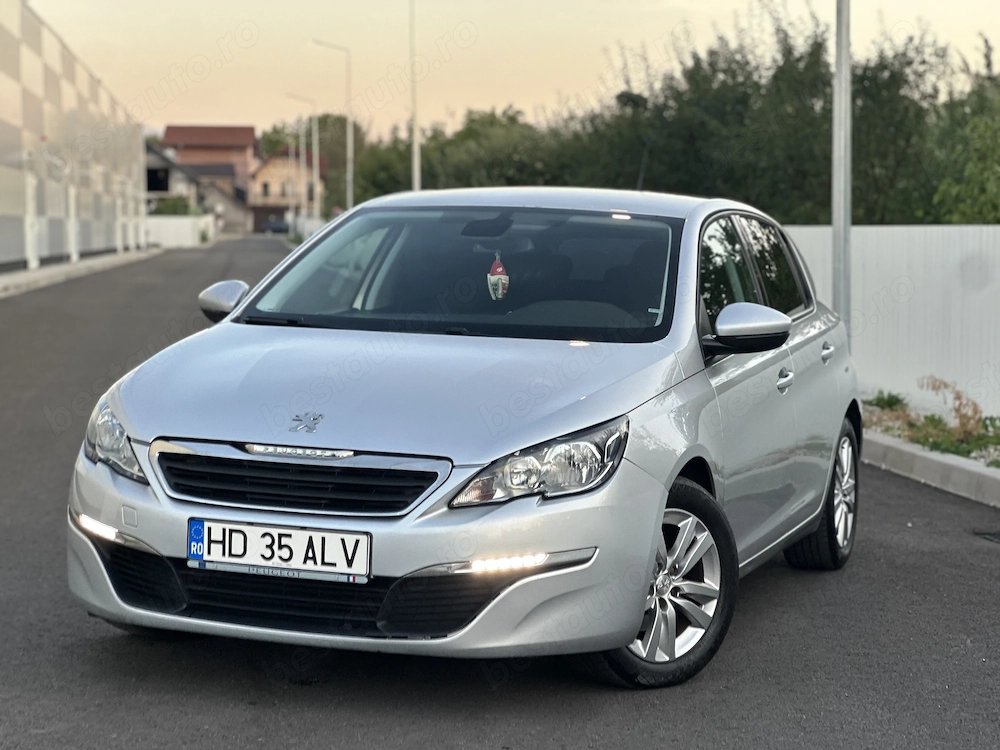 Peugeot 308*unic proprietar Ro*1.6 diesel*af.2017 luna 02*contract+fiscal pe loc !