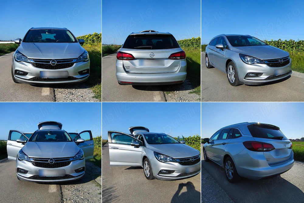  Opel Astra K Sport Tourer Dynamic 1.4 Turbo Automată | Decembrie 2016 | 78.000 km reali 