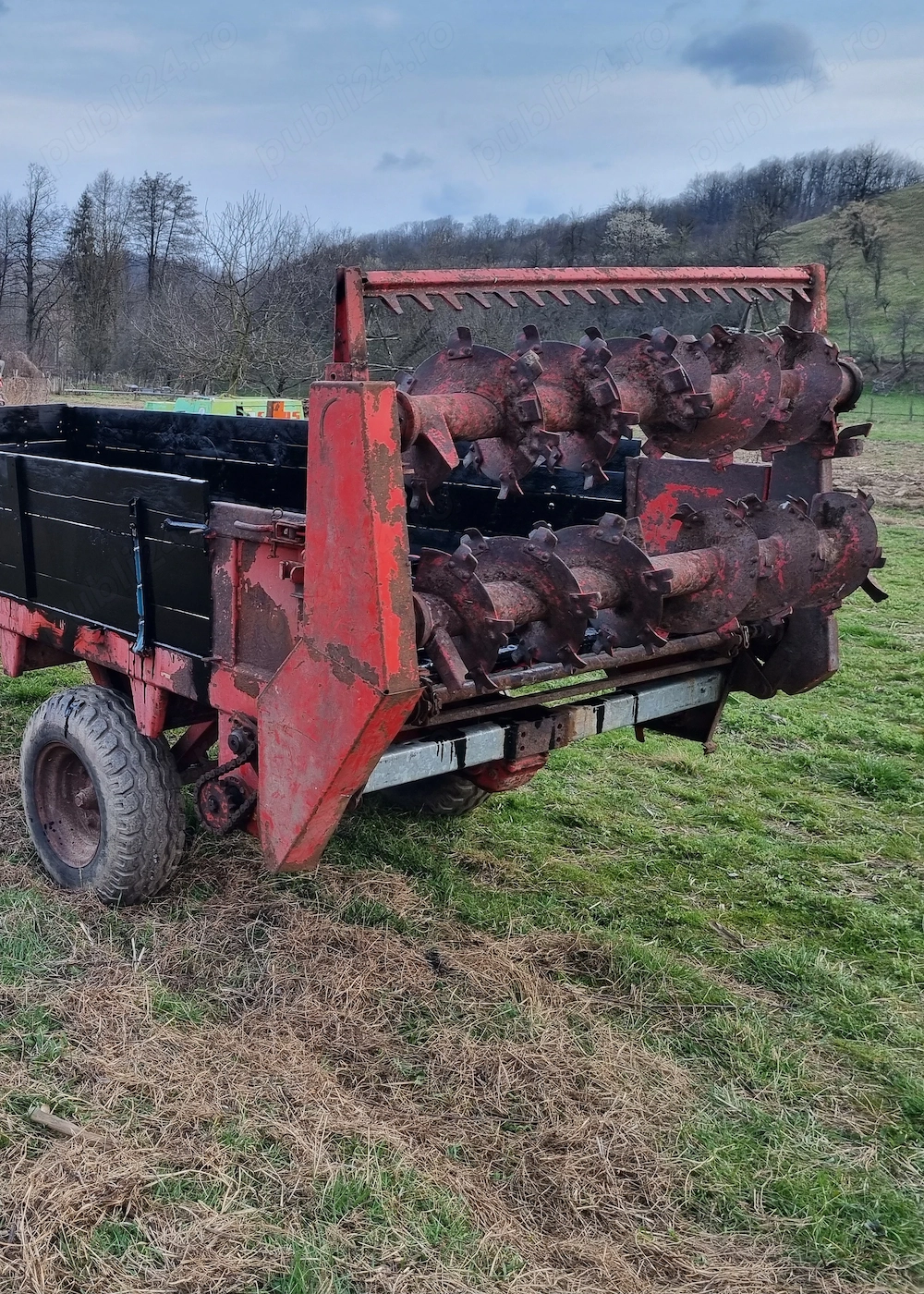 Mig gunoi 3,5tone ,lemn schimbat