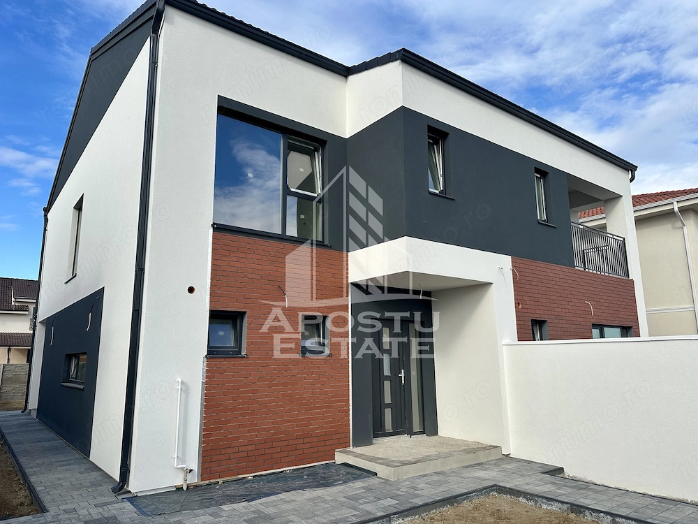 Duplex premium cu 4 camere situat in Mosnita Noua, TVA inclus