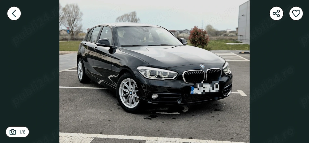 BMW 118d F20 LCI motor B47  automat 163000 km
