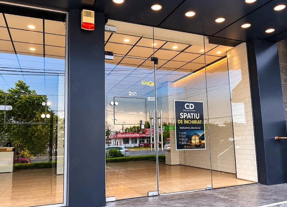 Spațiu comercial de închiriat 200 mp | Pitești | Zonă Dedeman |