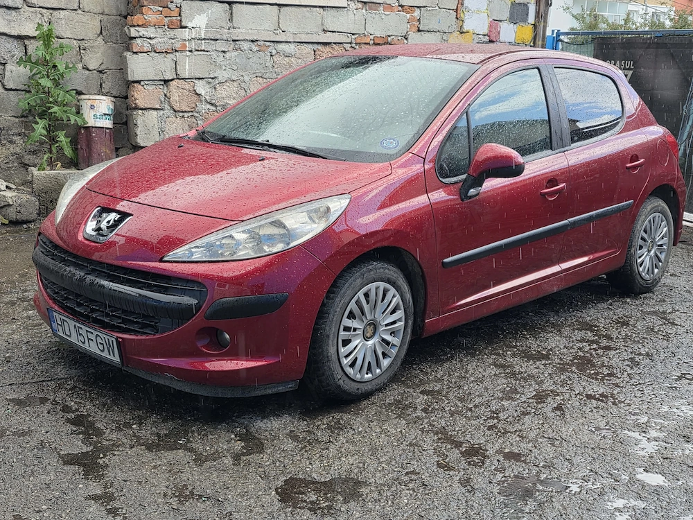 Vand peugeout 207 1.4