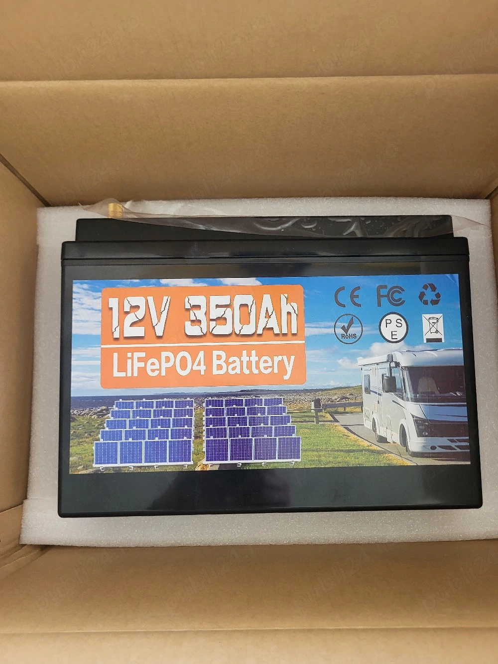 vând acumulator lifepo4 350A 