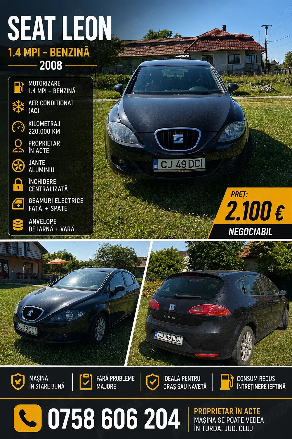 Seat Leon 1.4mpi 2007