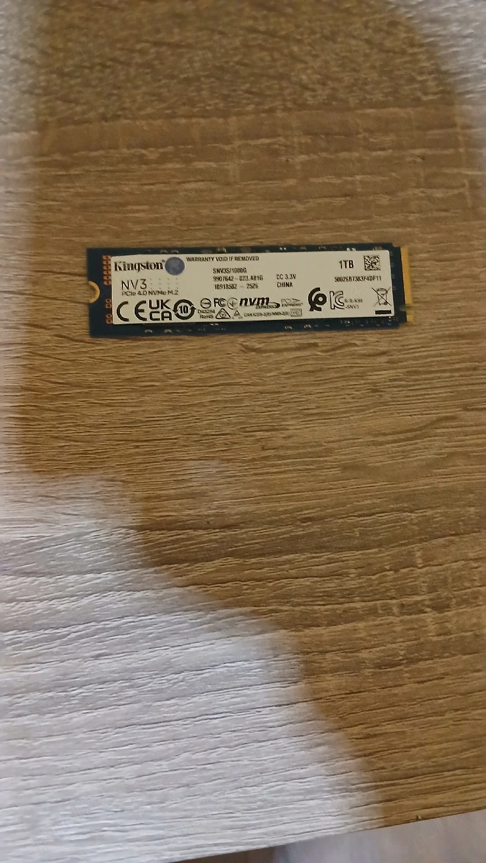 Ssd Kingston NV3 1 tb aproape nou