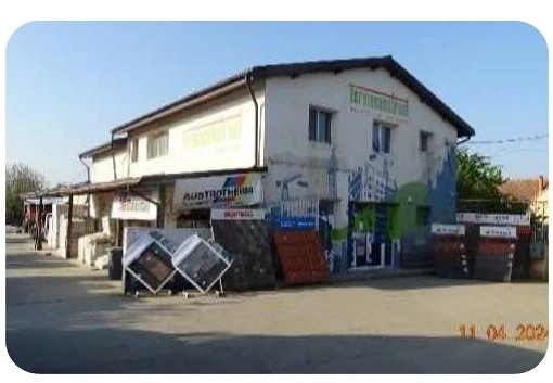Spatiu comercial/depozit + birouri, 287 mp, teren 1.700 mp - Sanandrei