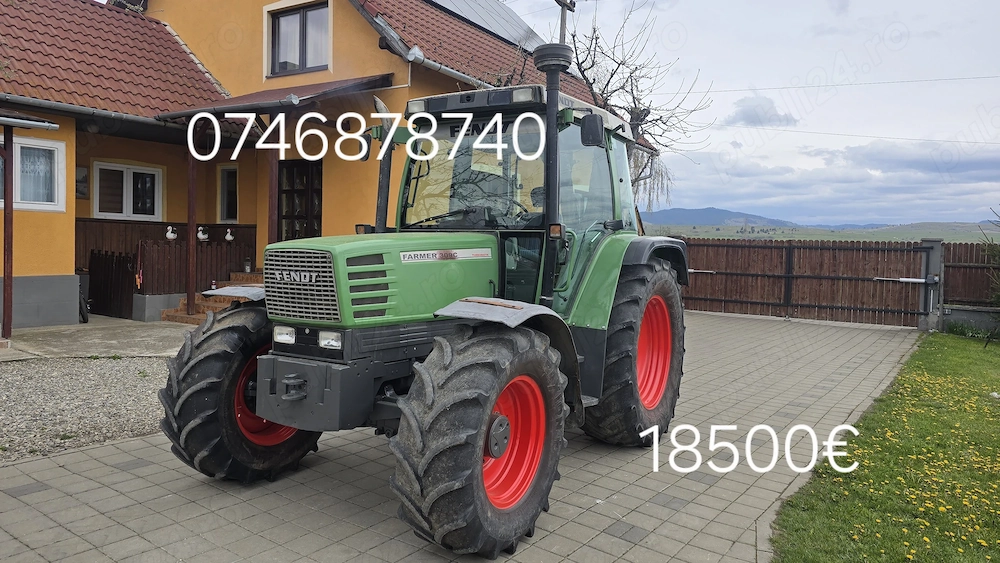 Tractor 4x4 Fendt 309c 