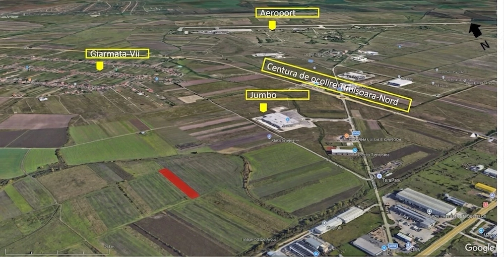 Teren de vanzare | Ghiroda (zona LIDL) | Regim Mixt | LOCUINTE + SAD (optional)